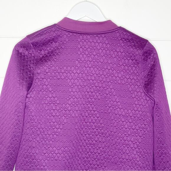 IVIVVA BY LULULEMON Wherever You Go Reversible Bomber Jacket Plum Size 14 - Picture 9 of 12